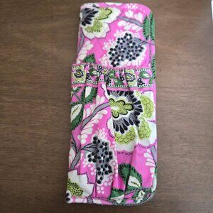 #242 Vera Bradley Curling & Flat Iron Cover – Priscilla Pink (Retired) – EUC